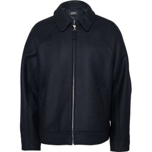 A.P.C. Heren jas blauw (Maat: L)