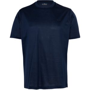 Paul & Shark T-shirt blauw (Maat: XL) - Effen - Halslijn: Ronde hals,
