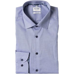 Overhemden - Viola - Katoen/Elastolefin - Body Fit - Lange Mouwen - New-kentkraag