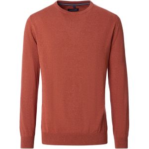 Casa Moda Trui brique (Maat: L) - Effen - Halslijn: Ronde hals,