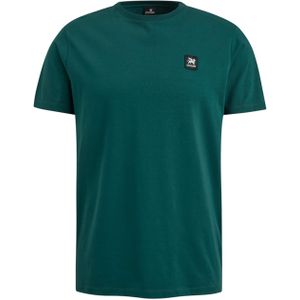 Vanguard T-shirt groen (Maat: S) - Effen - Halslijn: Ronde hals,