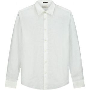 Dstrezzed Overhemd lange mouw wit (Maat: XL) - Effen