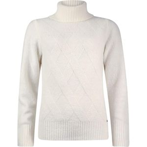 Roberto Sarto Dames coltrui ecru (Maat: 38) - Effen - Halslijn: Col,