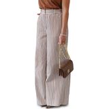 Odessa Pantalon - Chocolate Brown/Light Ecru XXS