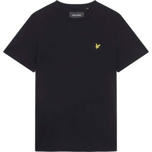 Lyle & Scott T-shirt zwart (Maat: XS) - Logo - Halslijn: Ronde hals,