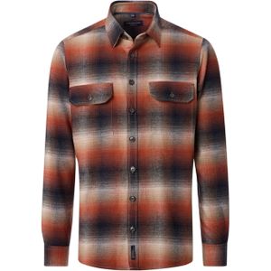 Casa Moda - Overshirt - Oranje - Allover Patroon