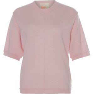 Absolut Cashmere Trui roze (Maat: M) - Effen - Halslijn: Ronde hals,