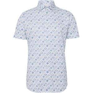 Desoto Overhemd korte mouw blauw (Maat: 2XL)