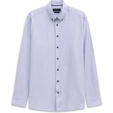 bugatti - Overhemd - Lichtblauw/Wit - Regular Fit - Lange Mouw