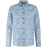 State of Art - Overhemd Casual LM - Blauw Grijs - XXL