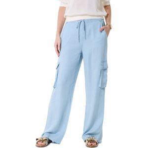 Freequent FQCARLY-PANT blauw (Maat: S)