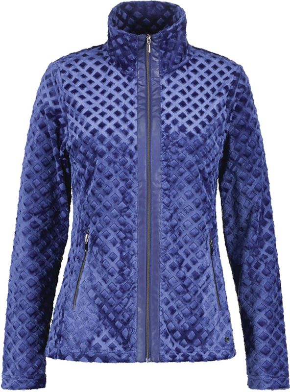 Luhta Dames vest blauw (Maat: S) - Effen