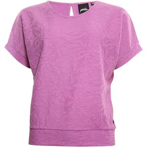 Poools T-shirt roze (Maat: 40) - Effen - Halslijn: Ronde hals,