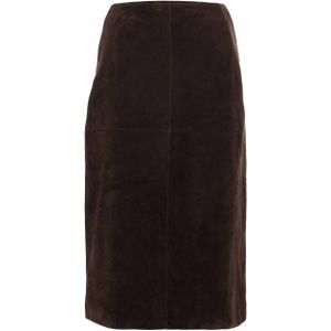 BTF-CPH Dames rok bruin (Maat: 44) - Effen