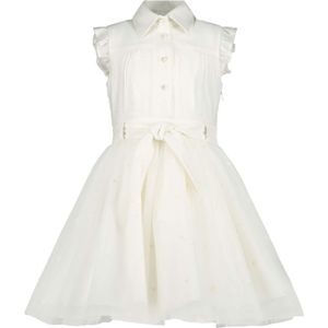 Gymp Meisjes jurk ecru (Maat: 92) - Effen