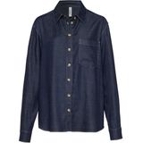 TONI Blouse - Denim - Diepblauw - Dames