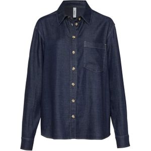 TONI Blouse - Denim - Diepblauw - Dames