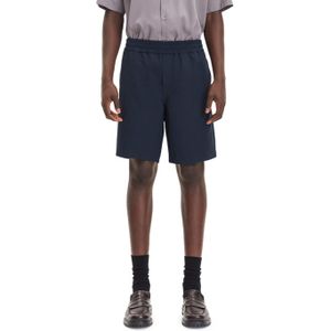 Samsøe Samsøe Smith shorts korte broek blauw (Maat: XL)