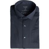 OLYMP No. Six 24/Seven Overhemd, super slim, Modern Kent, Marineblauw