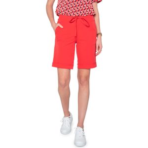 Enjoy travel uni korte broek rood (Maat: 2XL) - Effen