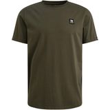 Vanguard Heren t-shirt grijs (Maat: S) - Effen - Halslijn: Ronde hals,