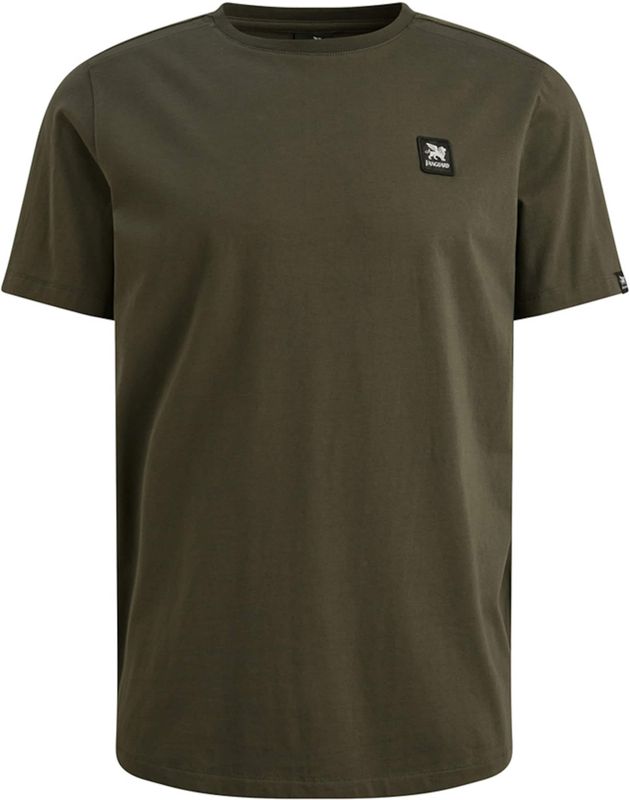 Vanguard Heren t-shirt grijs (Maat: S) - Effen - Halslijn: Ronde hals,