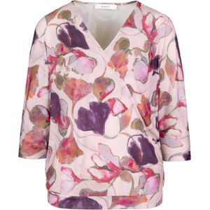 Bianca Top roze (Maat: 36) - Halslijn: V-hals,