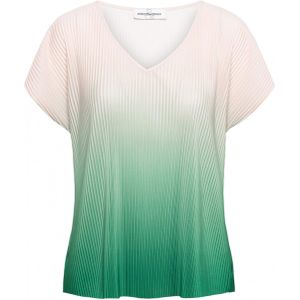 &Co Woman T-shirt groen (Maat: XS) - Ombre - Halslijn: V-hals,