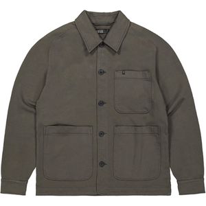 Butcher of Blue - Overshirt Felix Worker - Donker Bruin