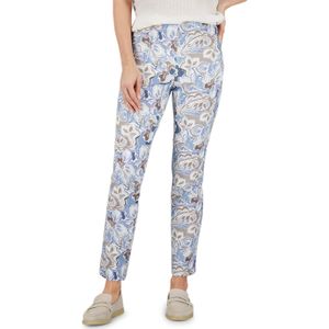 Gardeur Hose Pull On Slim broek blauw (Maat: 48)