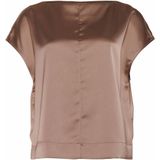 Opus - Blouse lange mouw - Taupe - 10492113692100