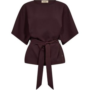 MOS Mosh - Mmrikala Miley Blouse - Rood - Polyester - Dames