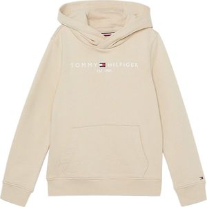 Tommy Hilfiger Hoodie  ecru (Maat: 152) - Tekst - Halslijn: Capuchon,