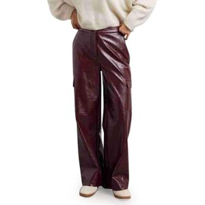 Karma Koma Paradis broek bordeaux (Maat: M) - Lak