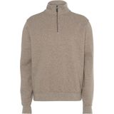 Baileys - Trui Half-Zip - Taupe