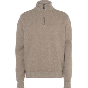 Baileys - Trui Half-Zip - Taupe