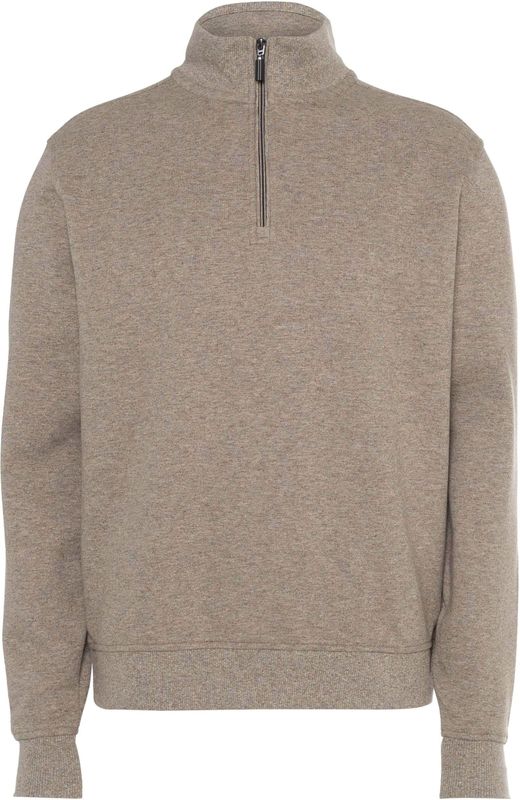 Baileys - Trui Half-Zip - Taupe