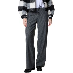 Rosner Masha_Wide_Leg_156 dames broek grijs (Maat: 36-32) - Streep