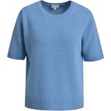 Relaxed fit gebreide pullover van wolmix met wol