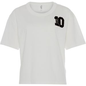 10 Days - T-shirt - Ecru - 20-741-5203