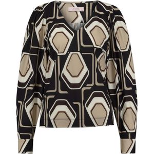 Studio Anneloes Blouse multicolor (Maat: XL) - Halslijn: V-hals,