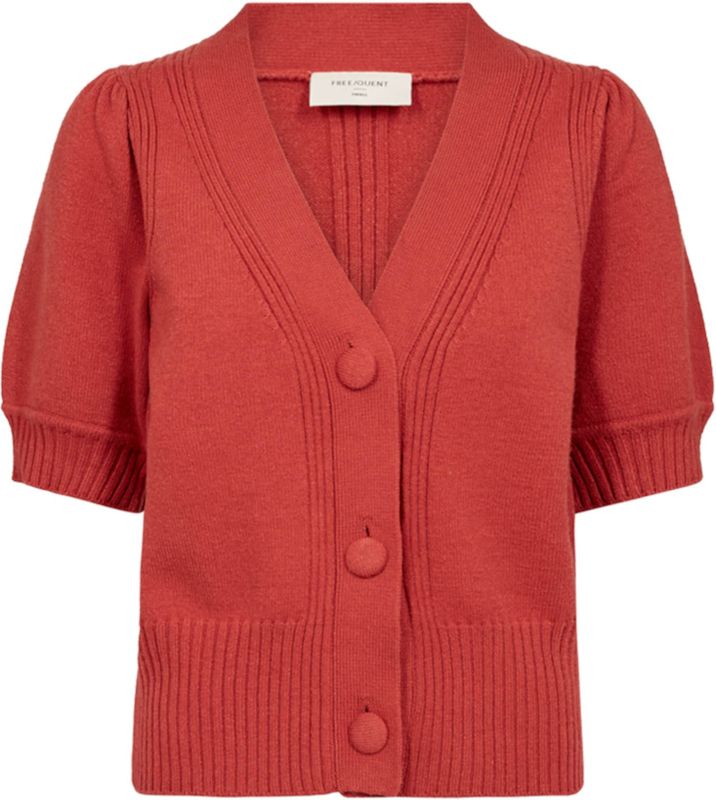 Freequent - FQALPI - Cardigan - Baked Apple