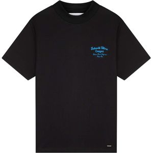 Croyez homme T-shirt zwart (Maat: XS) - Tekst - Halslijn: Ronde hals,