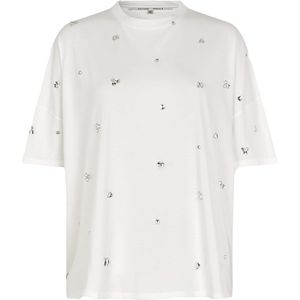 Second Female T-shirt wit (Maat: S) - Halslijn: Ronde hals,