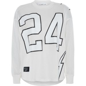 Haute L'Amitié - American Football Ls Tee L/S Shirt - Beige - Longsleeve