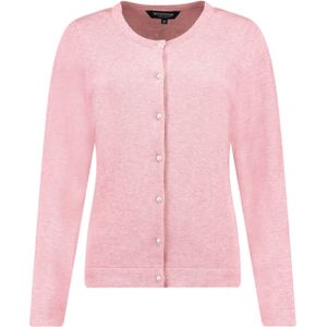 Bloomings Vest roze (Maat: XL) - Mélange - Halslijn: Ronde hals,