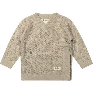 Baje Studio Meisjes vest beige (Maat: 62) - Effen - Baby