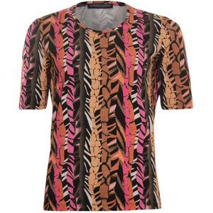 Roberto Sarto T-shirt multicolor (Maat: 42) - Halslijn: Ronde hals,