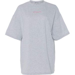Stieglitz T-shirt grijs (Maat: L) - Halslijn: Ronde hals,