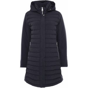 Fuchs Schmitt - Gewatteerde Jas - Marine - Met Capuchon - Afneembaar